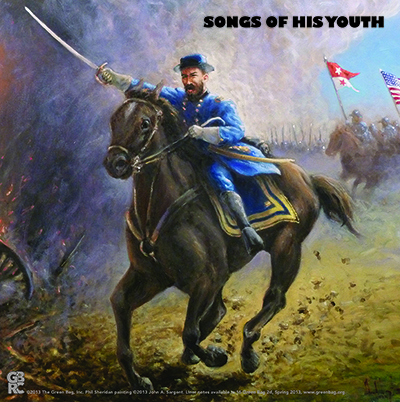 record album cover with words "Songs of His Youth" on it  
